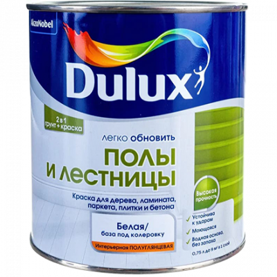 Краска полы и лестницы Dulux 0.75л BC